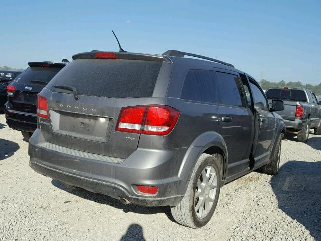 3C4PDCBB2DT646099 - 2013 DODGE JOURNEY SX GRAY photo 4