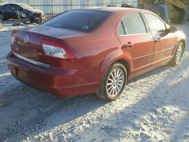 3MEHM08157R605225 - 2007 MERCURY MILAN PREM RED photo 4