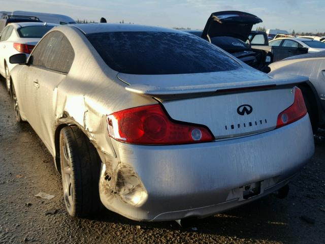 JNKCV54E54M804728 - 2004 INFINITI G35 SILVER photo 3