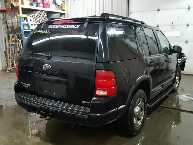 1FMZU75E52UA36685 - 2002 FORD EXPLORER L BLACK photo 4