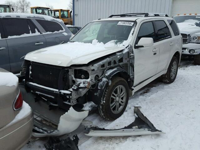 4M2CU97G19KJ03433 - 2009 MERCURY MARINER PR WHITE photo 2