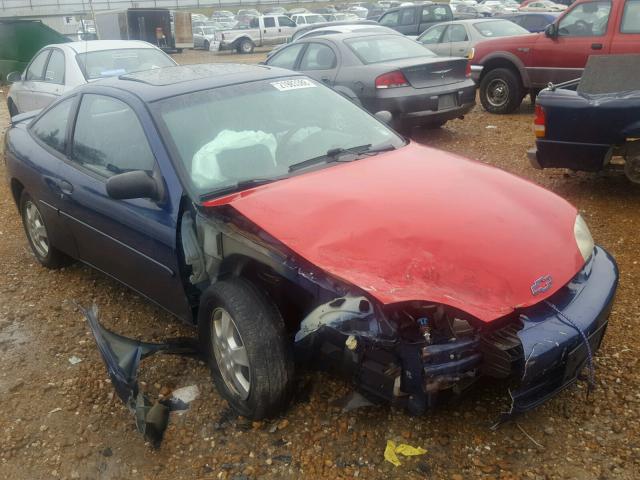 1G1JS124527487798 - 2002 CHEVROLET CAVALIER L BLUE photo 1