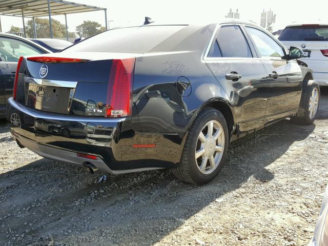 1G6DF577X90139617 - 2009 CADILLAC CTS BLACK photo 4