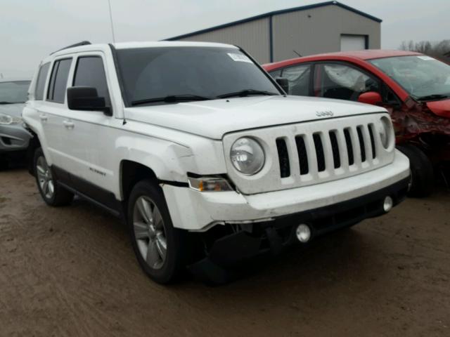 1C4NJPFA1ED618195 - 2014 JEEP PATRIOT LA WHITE photo 1