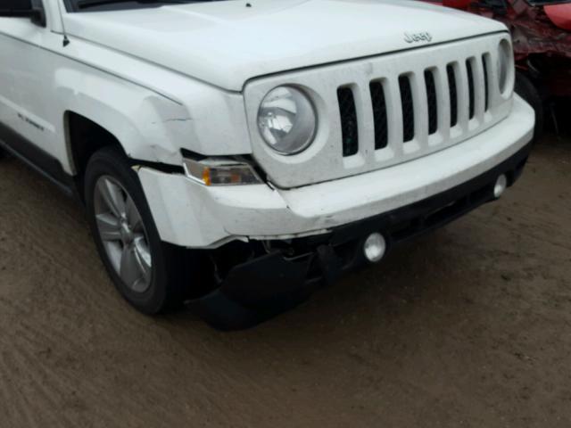 1C4NJPFA1ED618195 - 2014 JEEP PATRIOT LA WHITE photo 9