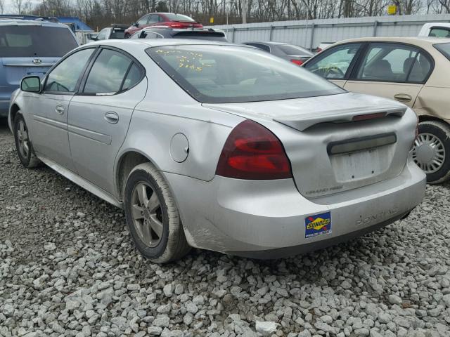 2G2WP522151287155 - 2005 PONTIAC GRAND PRIX SILVER photo 3