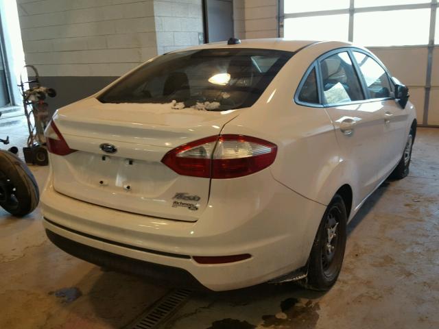 3FADP4AJXGM166860 - 2016 FORD FIESTA S WHITE photo 4