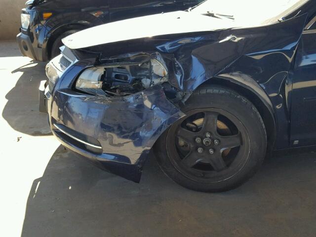 1G1ZG57B39F248821 - 2009 CHEVROLET MALIBU LS 蓝色 照片 9