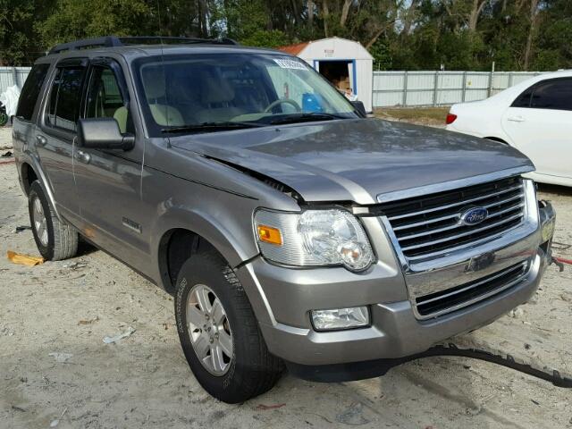 1FMEU63EX8UA10099 - 2008 FORD EXPLORER X SILVER photo 1