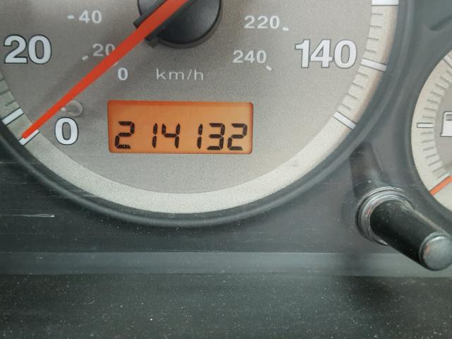 1HGEM22902L032029 - 2002 HONDA CIVIC EX წითელი ფოტო 8