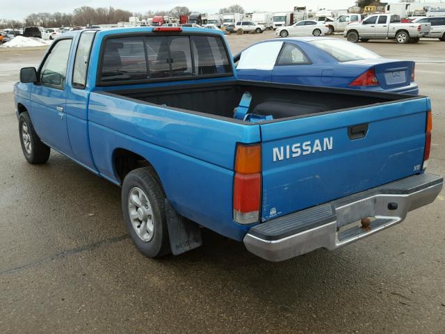 1N6SD16S5VC370973 - 1997 NISSAN TRUCK KING BLUE photo 3