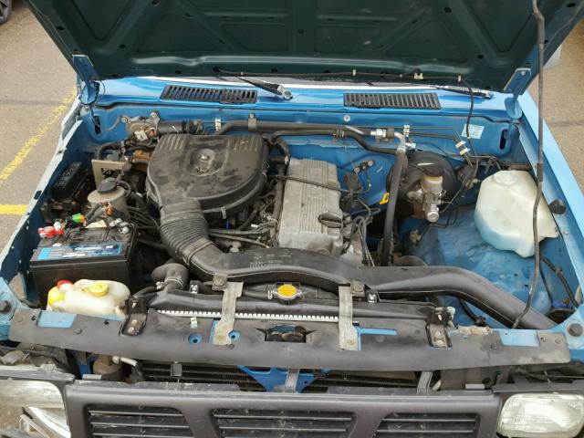 1N6SD16S5VC370973 - 1997 NISSAN TRUCK KING BLUE photo 7