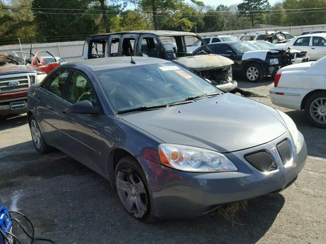 1G2ZG57B584140688 - 2008 PONTIAC G6 BASE GRAY photo 1