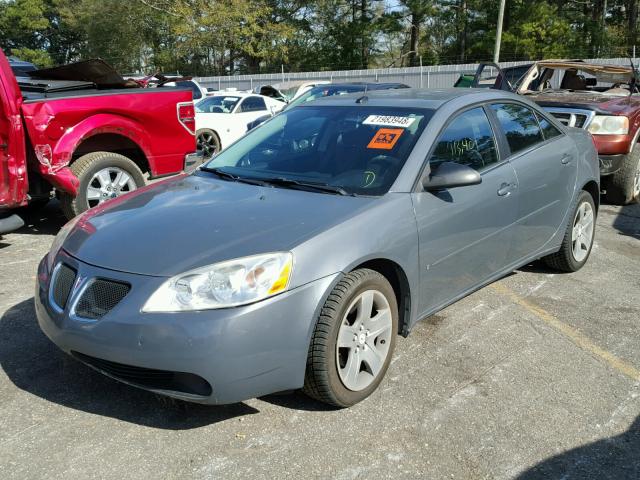 1G2ZG57B584140688 - 2008 PONTIAC G6 BASE GRAY photo 2