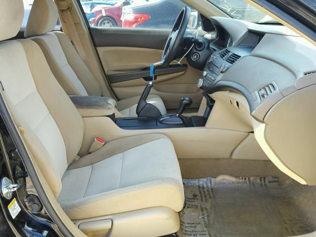 1HGCP26419A007689 - 2009 HONDA ACCORD LXP BLACK photo 5