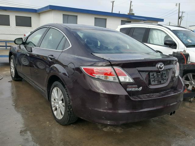 1YVHZ8CH1A5M29235 - 2010 MAZDA 6 I PURPLE photo 3