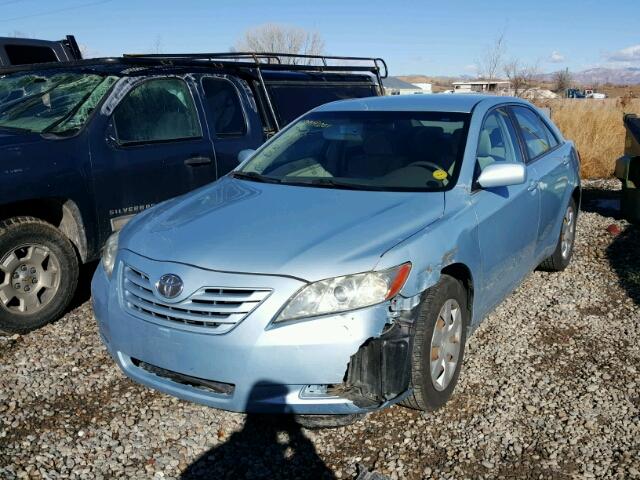 4T1BE46K07U609081 - 2007 TOYOTA CAMRY NEW BLUE photo 2