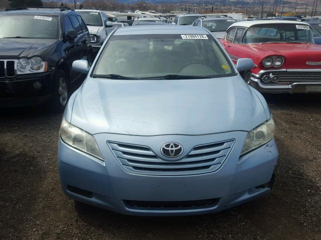 4T1BE46K07U609081 - 2007 TOYOTA CAMRY NEW BLUE photo 9