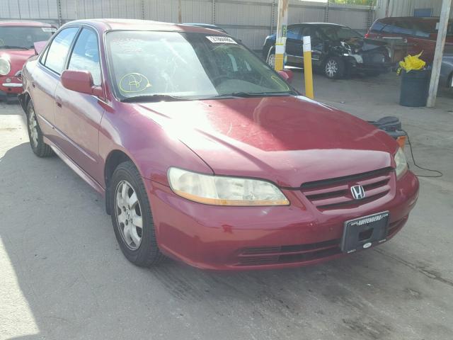 1HGCG56681A035352 - 2001 HONDA ACCORD EX RED photo 1