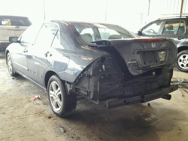 1HGCM56326A017256 - 2006 HONDA ACCORD SE CHARCOAL photo 3