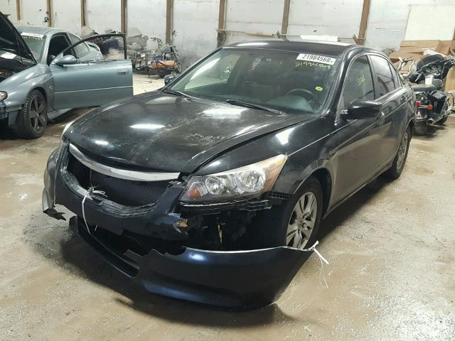 1HGCP2F61BA000944 - 2011 HONDA ACCORD SE BLACK photo 2