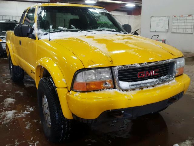 1GTCT19XX38151167 - 2003 GMC SONOMA YELLOW photo 1