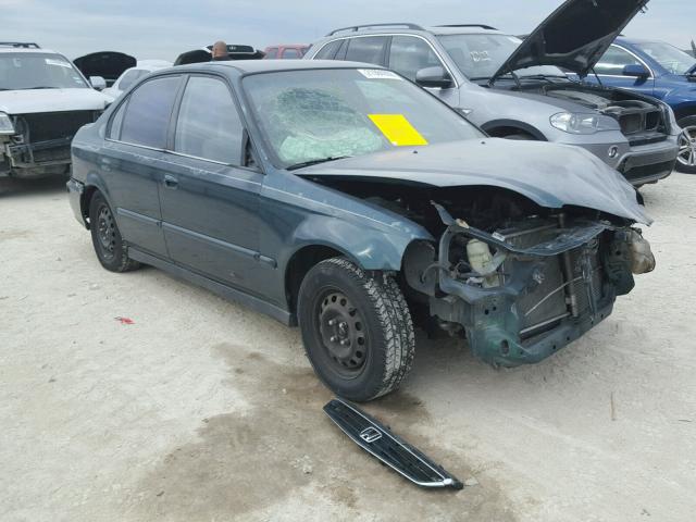 2HGEJ6614XH510154 - 1999 HONDA CIVIC BASE GREEN photo 1