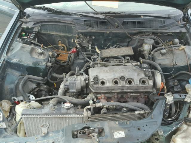 2HGEJ6614XH510154 - 1999 HONDA CIVIC BASE GREEN photo 7