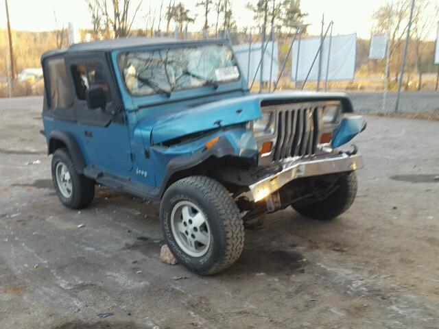 1J4FY29S0RP436753 - 1994 JEEP WRANGLER / BLUE photo 1