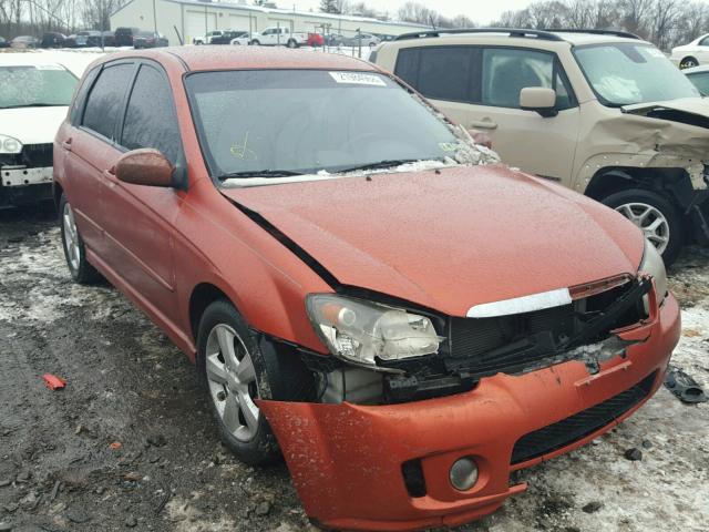 KNAFE162985011990 - 2008 KIA SPECTRA5 5 ORANGE photo 1