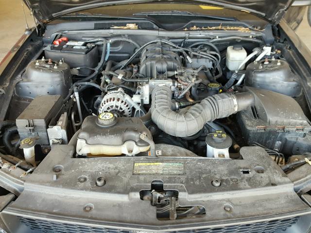 1ZVHT80N685107263 - 2008 FORD MUSTANG GRAY photo 7