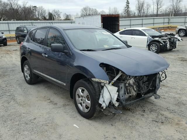 JN8AS5MV3DW662079 - 2013 NISSAN ROGUE S BLUE photo 1