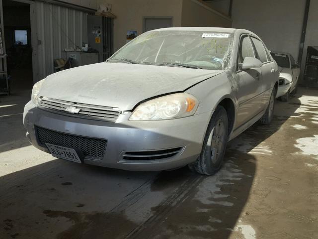 2G1WG5EK4B1139173 - 2011 CHEVROLET IMPALA LT WHITE photo 2