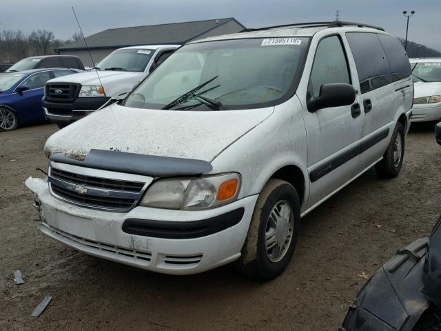 1GNDX03E43D122630 - 2003 CHEVROLET VENTURE WHITE photo 2