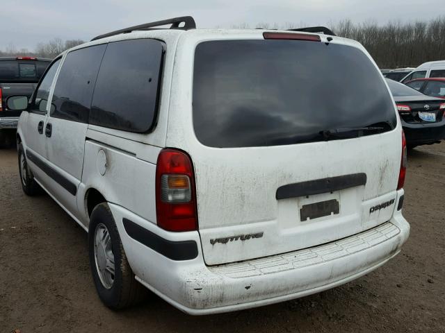 1GNDX03E43D122630 - 2003 CHEVROLET VENTURE WHITE photo 3