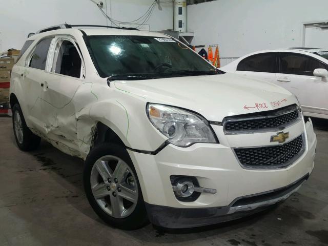 1GNFLHEK4EZ138077 - 2014 CHEVROLET EQUINOX LT WHITE photo 1