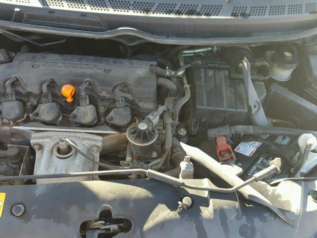 1HGFA16536L151889 - 2006 HONDA CIVIC LX GRAY photo 7