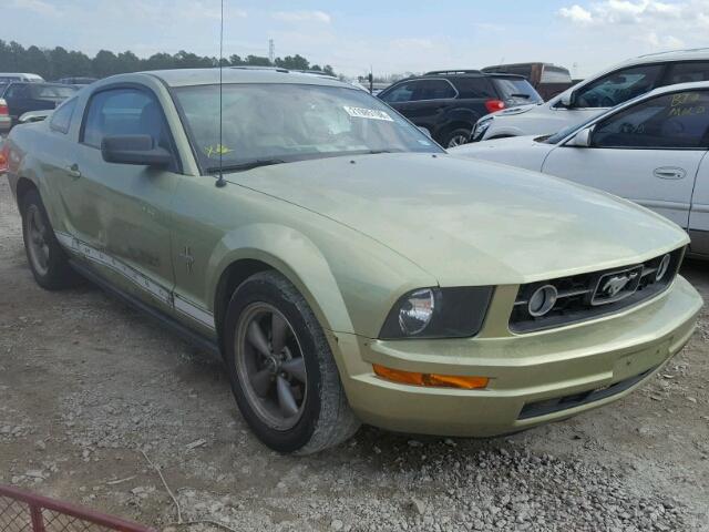 1ZVFT80N865255791 - 2006 FORD MUSTANG GREEN photo 1