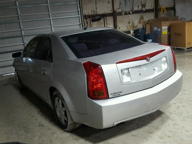 1G6DM57T870190940 - 2007 CADILLAC CTS GRAY photo 3