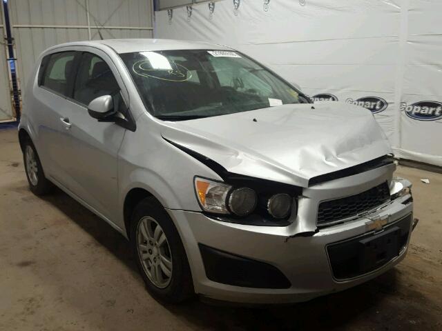 1G1JC6SG6D4189480 - 2013 CHEVROLET SONIC LT SILVER photo 1