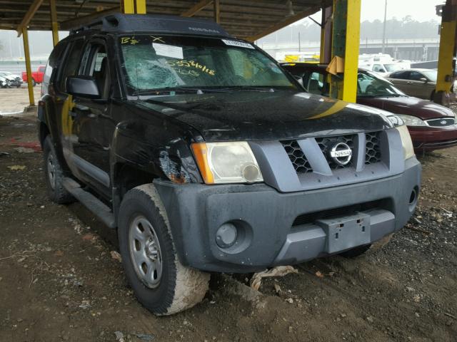 5N1AN08WX6C549917 - 2006 NISSAN XTERRA OFF BLACK photo 1