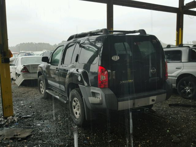 5N1AN08WX6C549917 - 2006 NISSAN XTERRA OFF BLACK photo 3