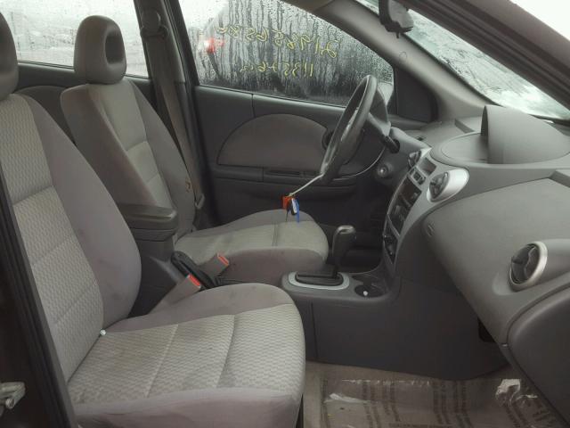 1G8AJ55F07Z152422 - 2007 SATURN ION LEVEL ვერცხლისფერი ფოტო 5