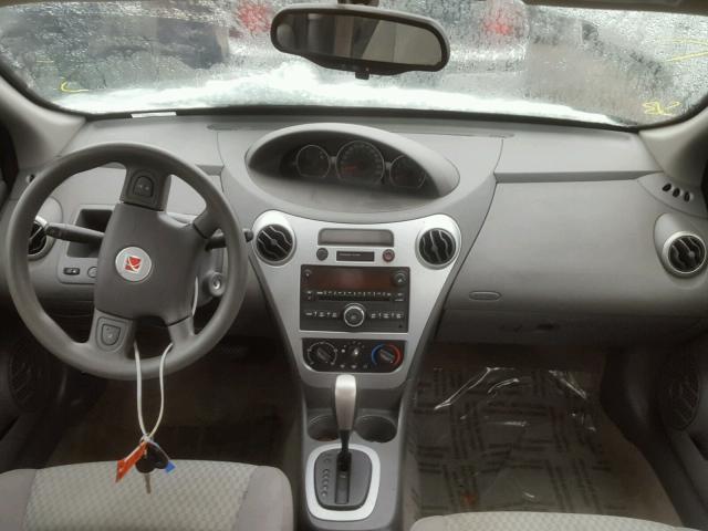 1G8AJ55F07Z152422 - 2007 SATURN ION LEVEL ვერცხლისფერი ფოტო 9