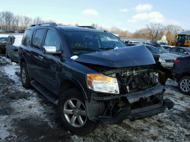 5N1AA0NC1CN617172 - 2012 NISSAN ARMADA SV GRAY photo 1