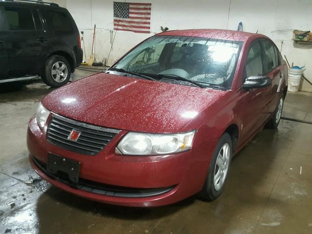 1G8AJ55F57Z143506 - 2007 SATURN ION LEVEL RED photo 2