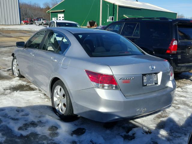 1HGCP2F79AA106212 - 2010 HONDA ACCORD EX SILVER photo 3