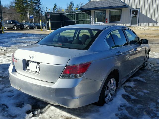 1HGCP2F79AA106212 - 2010 HONDA ACCORD EX SILVER photo 4