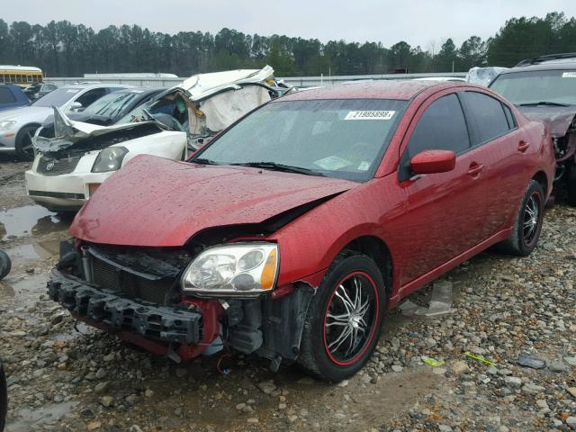 4A3AB36F39E022566 - 2009 MITSUBISHI GALANT ES RED photo 2