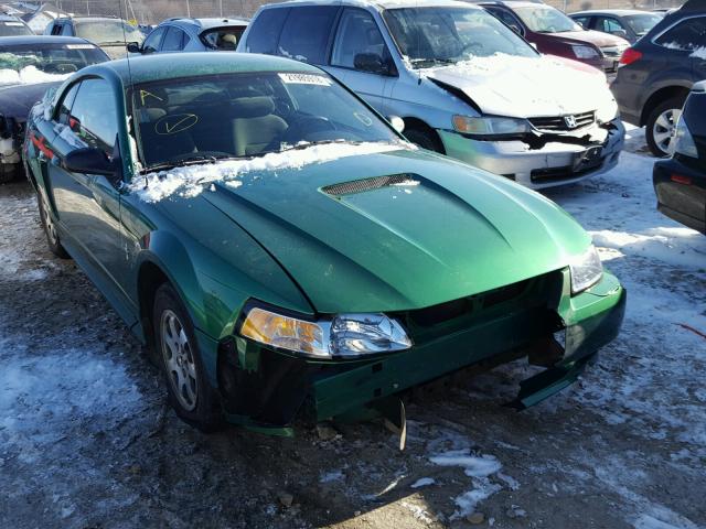 1FAFP4040YF204392 - 2000 FORD MUSTANG GREEN photo 1